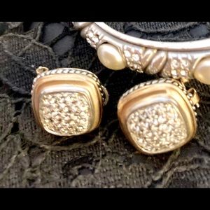 Elegant Brighton-esque pierced earrings.